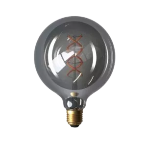 Darc — Une ampoule électrique dont le filament est remplacé par une double hélice rouge représentant une molécule d'ADN, symbolisant une innovation sc