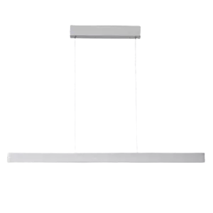 Darc — Porte intérieure blanche en style épuré, composée d’un cadre rectangulaire fin avec une traverse horizontale centrale et une poignée intégrée s