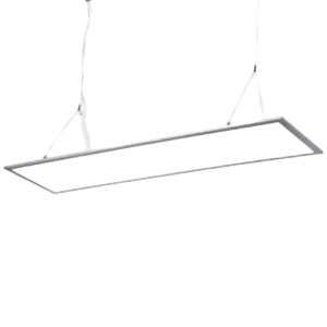 Darc — Lampe murale design en forme de pixel art, composée de motifs géométriques noirs et blancs, suspendue avec un câble apparent, évoquant un style