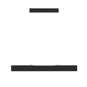 Darc — Applique murale suspendue en métal, composée d’un cadre rectangulaire horizontal et vertical, avec une base plate et un interrupteur intégré su