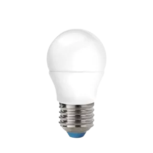 Darc — Ampoule LED en forme de pixel art, blanche et lumineuse, avec une base à vis standard E27, sur fond noir