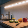 PROFILE LINÉAIRE ENCASTRE AVEC BANDE LED 1000 x 17.1 x 15mm IP20 DC24V 19.2W/M 3000K – Image 2