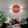 HANG OUT LARGE WALL LAMP SINGLE MATT BLACK 3000K DIMM. 0-10V 230V CE. darc luminaire abidjan