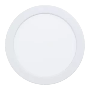 Darc — Assiette blanche circulaire à bord légèrement épais, posée sur un fond noir, aspect épuré et contemporain