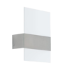 NADELA APPLIQUE MURALE LED EN ACIER INOX 2 X 2,5W IP44