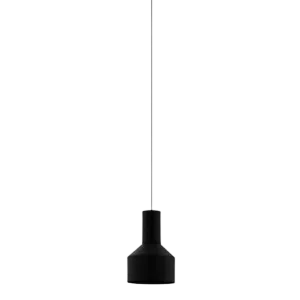Darc — Applique murale en chrome métallisé, design épuré avec une base carrée et un long bras vertical fin, sur fond noir.