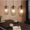 NEWTOWN 3x Suspension E27 noire – Image 2