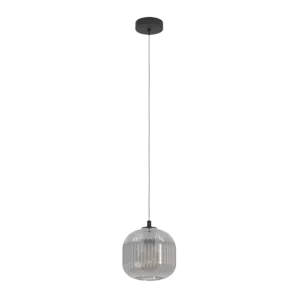 Darc — Applique murale suspendue en métal blanc, composée d’un diffuseur hexagonal et d’un bras fin se terminant par un support carré, sur fond noir.