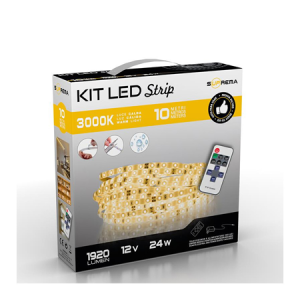 KIT de bande LED 10 m 3000k télécommandée. LUMINAIRE DARC ABIDJAN