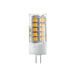 Darc — Ampoule LED de type G4 avec une lumière chaude de 3000 kelvins, composée de plusieurs petites pastilles lumineuses jaunes et disposant d'un cul