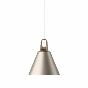 Suspension Jim cone champagne cheri. DARC LUMINAIRE ABIDJAN
