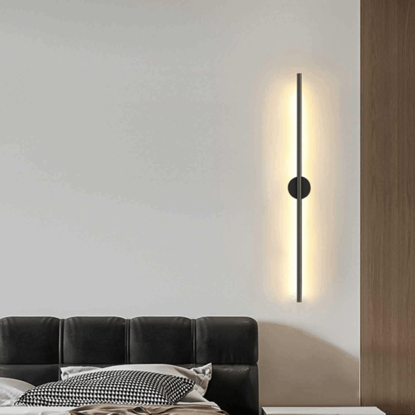 applique murale noir chambre lumière led abidjan