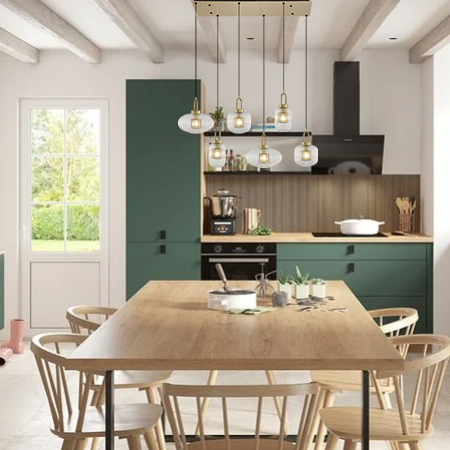 LUMINAIRE SUSPENDU LED 6 x E27 – Image 2