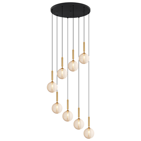 Suspension stairs 8L G9. DARC LUMINAIRE ABIDJAN