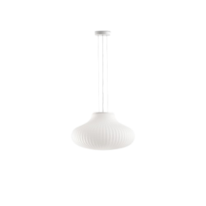 ISABELLE 500 Lampe suspension blanche. DARC LUMINAIRE ABIDJAN