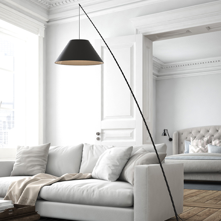 Junco lampadaire noir – Image 2