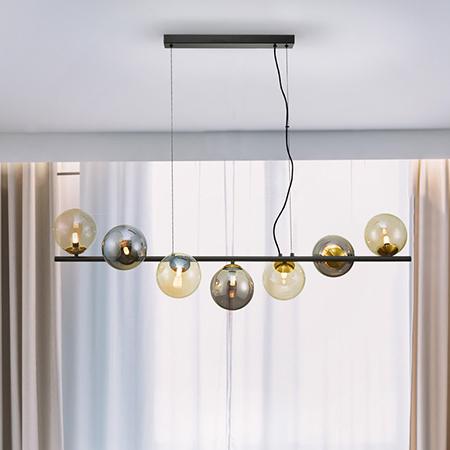 INOA lampe 7L noir-fumée-ambré – Image 3