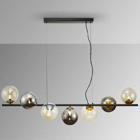 INOA lampe 7L noir-fumée-ambré – Image 2