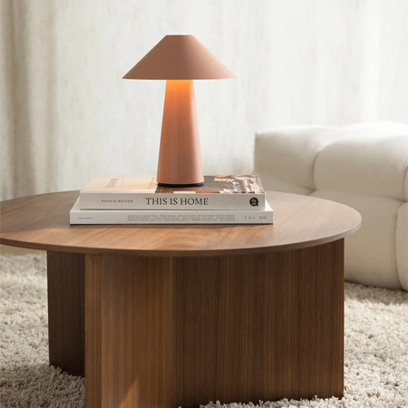 Lampe de table portable Cannes IP44 – Rose poudré – Image 2