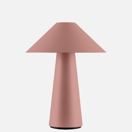Lampe de table portable Cannes IP44 – Rose poudré – Image 5