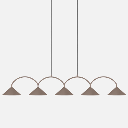 Pendentif Curve 5 Moka – Image 3