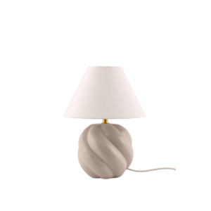 Lampe de table Dahlia 24 Beige. DARC LUMINAIRE ABIDJAN