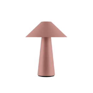 Lampe de table portable Cannes IP44 – Rose poudré