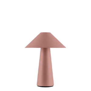 Lampe de table portable Cannes IP44 – Rose poudré