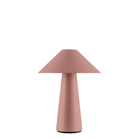 Lampe de table portable Cannes IP44 – Rose poudré